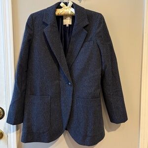 Madewell Pinstripe Blazer